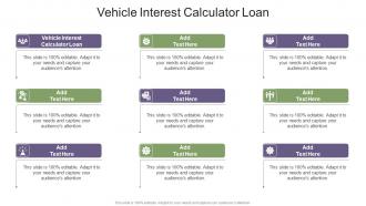 Vehicle Interest Calculator Loan In Powerpoint And Google Slides Cpb