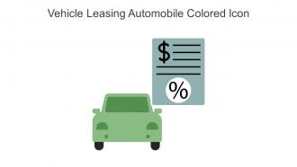 Vehicle Leasing Automobile Colored Icon In Powerpoint Pptx Png And Editable Eps Format
