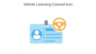 Vehicle Licensing Colored Icon In Powerpoint Pptx Png And Editable Eps Format