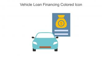 Vehicle Loan Financing Colored Icon In Powerpoint Pptx Png And Editable Eps Format