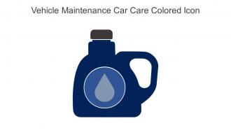 Vehicle Maintenance Car Care Colored Icon In Powerpoint Pptx Png And Editable Eps Format