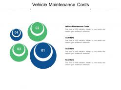 Vehicle maintenance costs ppt powerpoint presentation styles slide cpb