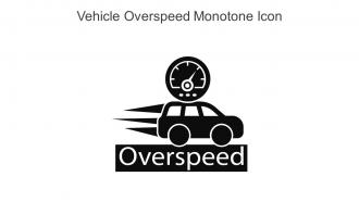 Vehicle Overspeed Monotone Icon In Powerpoint Pptx Png And Editable Eps Format