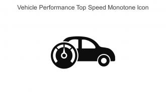 Vehicle Performance Top Speed Monotone Icon In Powerpoint Pptx Png And Editable Eps Format
