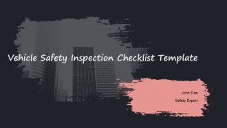 Top 10 Vehicle Inspection PPT Templates with Professional Designs