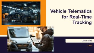 Vehicle Telematics For Real Time Tracking PPT Template AT