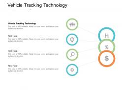 Vehicle tracking technology ppt powerpoint presentation file rules cpb