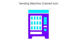 Vending Machine Colored Icon In Powerpoint Pptx Png And Editable Eps Format
