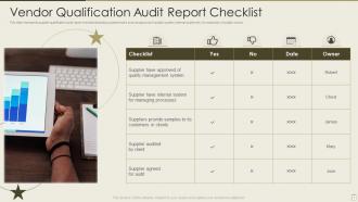 Vendor Audit Report Powerpoint Ppt Template Bundles