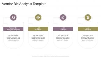 Vendor Bid Analysis Template In Powerpoint And Google Slides Cpb