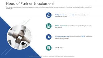 Vendor channel partner training need of partner enablement