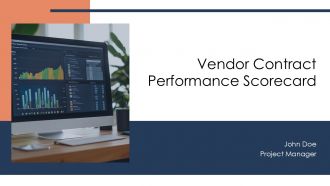 Vendor Contract Performance Scorecard PPT Example AT