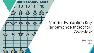 Vendor Evaluation Key Performance Indicators Overview PPT Structure AT