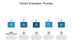 Vendor evaluation process ppt powerpoint presentation outline example introduction cpb