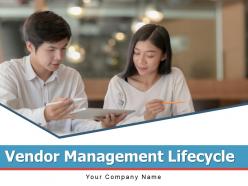 Vendor Management Lifecycle Strategic Lifecycle Sourcing Performance Operational