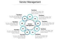 Vendor management ppt powerpoint presentation inspiration templates cpb