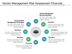 Vendor management risk assessment financial risk management techniques cpb