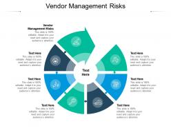 Vendor management risks ppt powerpoint presentation model template cpb