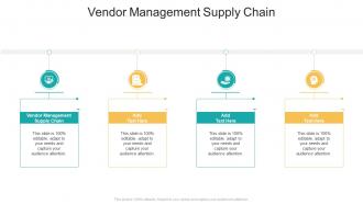 Vendor Management Supply Chain In Powerpoint And Google Slides Cpb