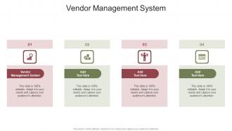 Vendor Management System In Powerpoint And Google Slides Cpb
