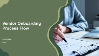 Vendor Onboarding Process Flow PPT Mockup AT