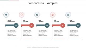 Vendor Risk Examples In Powerpoint And Google Slides Cpb