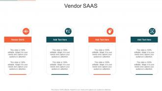 Vendor Saas In Powerpoint And Google Slides Cpb