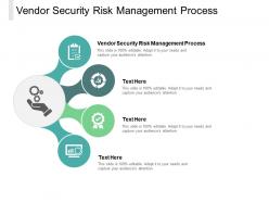 Vendor security risk management process ppt powerpoint presentation file cpb