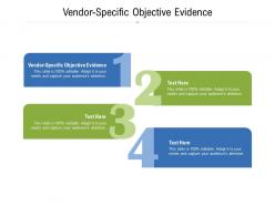 Vendor specific objective evidence ppt powerpoint presentation show templates cpb