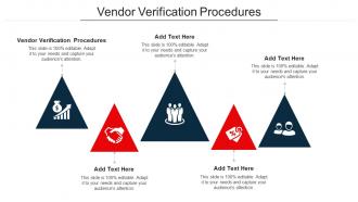 Vendor Verification Procedures Ppt Powerpoint Presentation Summary Cpb