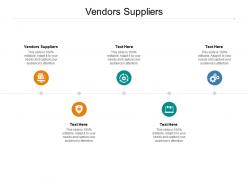 Vendors suppliers ppt powerpoint presentation file format cpb