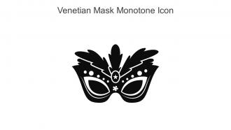 Venetian Mask Monotone Icon In Powerpoint Pptx Png And Editable Eps Format