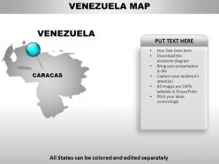 Venezuela country powerpoint maps