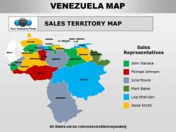 Venezuela powerpoint maps