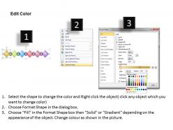 Venn colorful diagram 6 stages 7