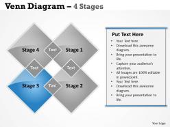 Venn diagram 4 stages diagram 13