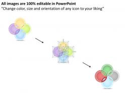 34749387 style cluster venn 4 piece powerpoint presentation diagram infographic slide