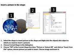Venn diagram with images powerpoint presentation slides