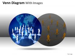 Venn diagram with images powerpoint presentation slides db