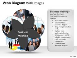 29198524 style cluster venn 5 piece powerpoint template diagram graphic slide