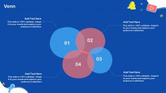 Venn Social Media Recruiting To Hire Potential Candidates Ppt Elements