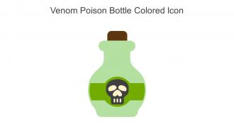 Venom Poison Bottle Colored Icon In Powerpoint Pptx Png And Editable Eps Format