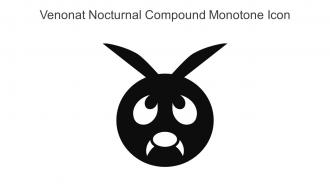 Venonat Nocturnal Compound Monotone Icon In Powerpoint Pptx Png And Editable Eps Format