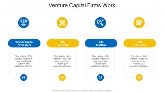 Venture Capital Firms Work In Powerpoint And Google Slides Cpb