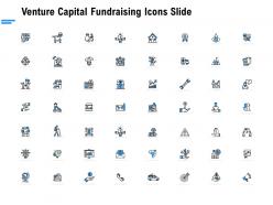 Venture capital fundraising icons slide ppt powerpoint presentation model smartart
