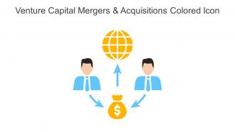 Venture Capital Mergers And Acquisitions Colored Icon In Powerpoint Pptx Png And Editable Eps Format