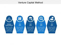 Venture capital method ppt powerpoint presentation portfolio infographic template cpb