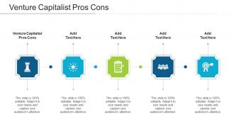 Venture Capitalist Pros Cons Ppt Powerpoint Presentation Model Format Ideas Cpb