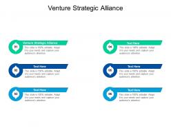 Venture strategic alliance ppt powerpoint presentation infographic template background designs cpb