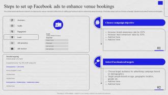 Venue Marketing Comprehensive Guide Steps To Set Up Facebook Ads To Enhance Venue Bookings MKT SS V